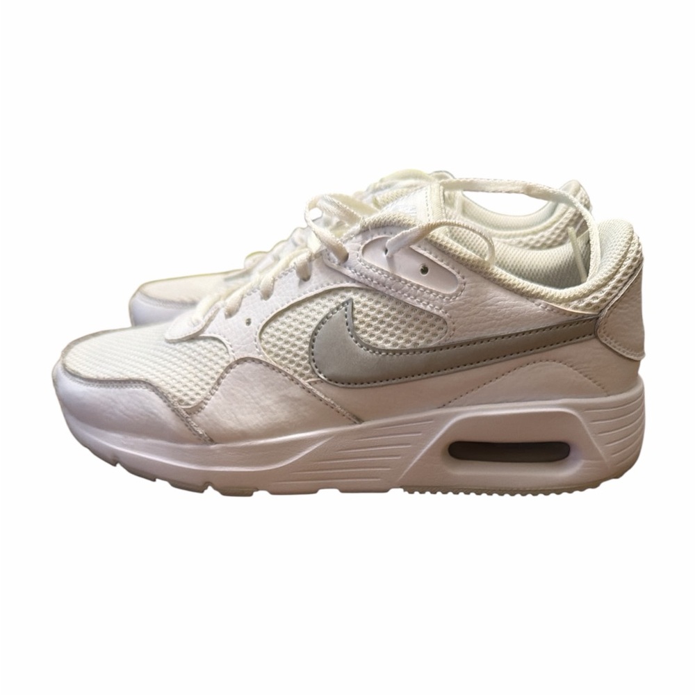 Nike Women's White and Light Gray Air Sneakers